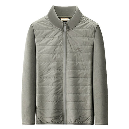 Men's Stand Collar Fleece Jacket