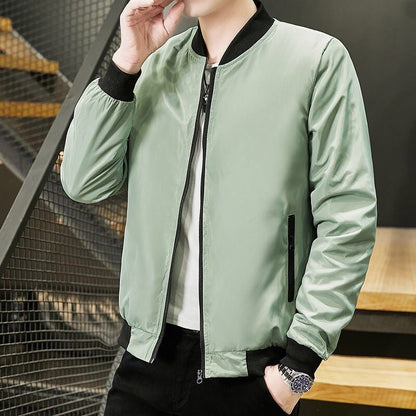 Men's Stand Collar Lightweight Jacket