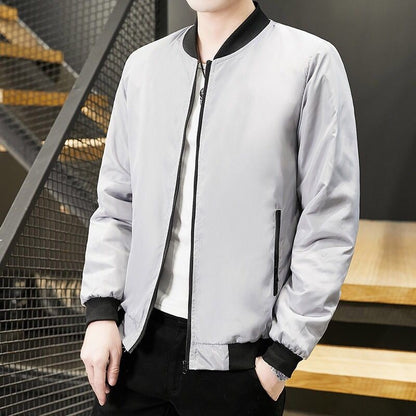 Men's Stand Collar Lightweight Jacket