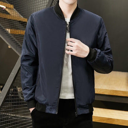 Men's Stand Collar Lightweight Jacket