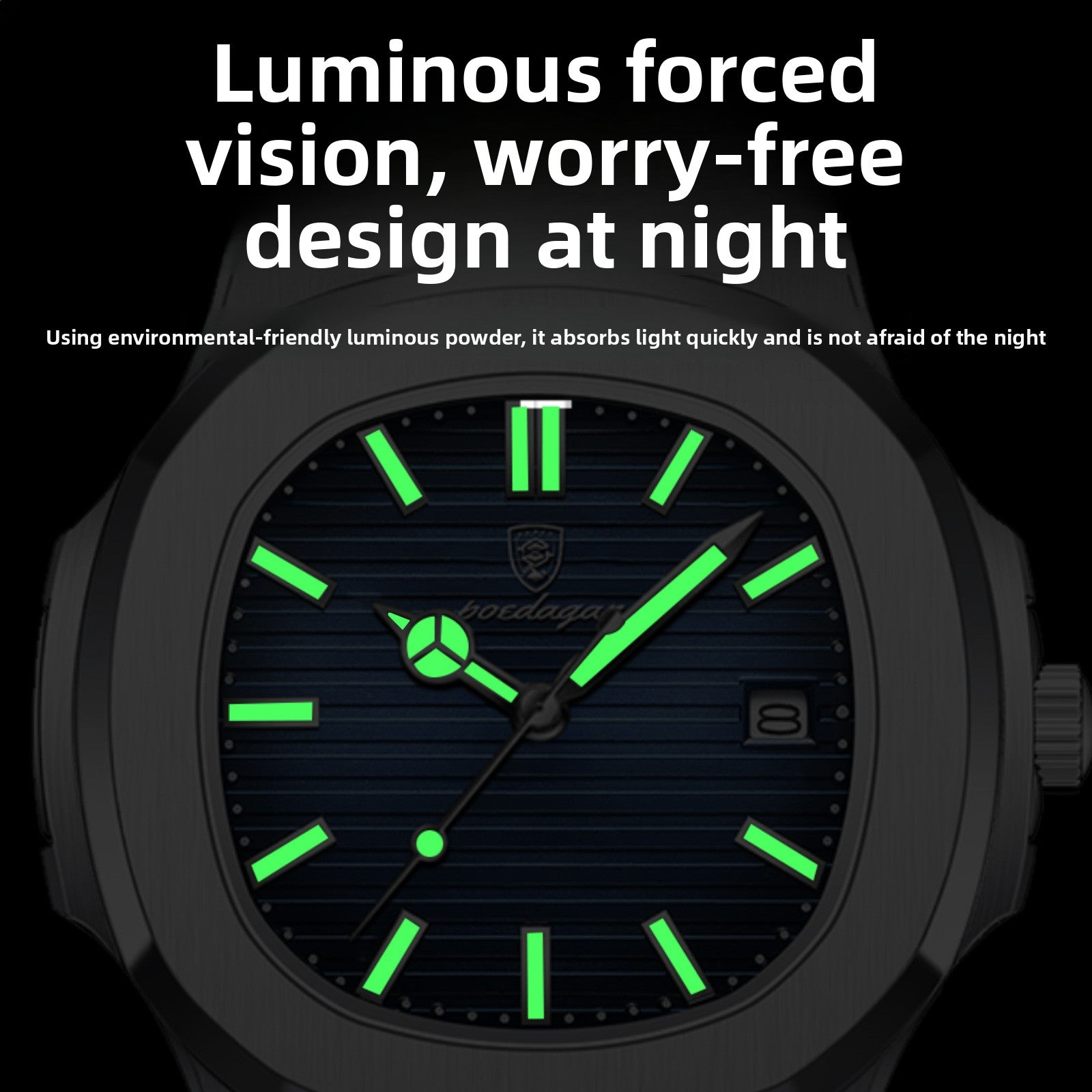 Men's Steel Band Casual Fashion Sports Quartz Watch