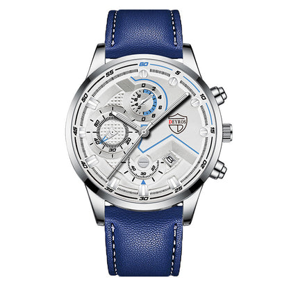 Men's Steel Band Quartz Watch