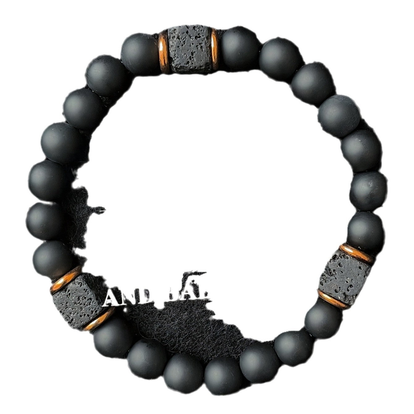 men‘s stone bracelet