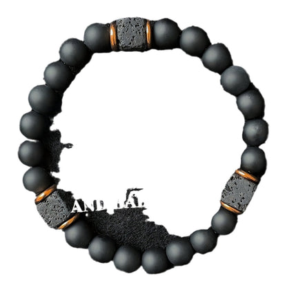 men‘s stone bracelet