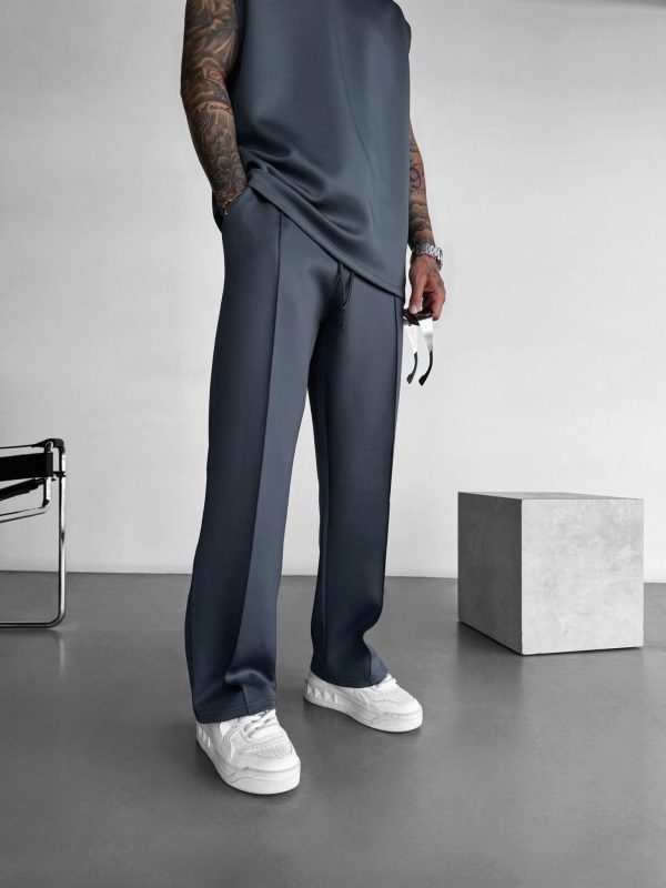 Men's Straight-Leg Casual Trousers
