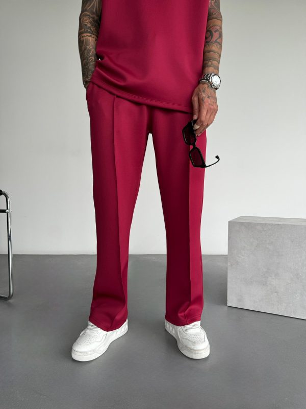 Men's Straight-Leg Casual Trousers