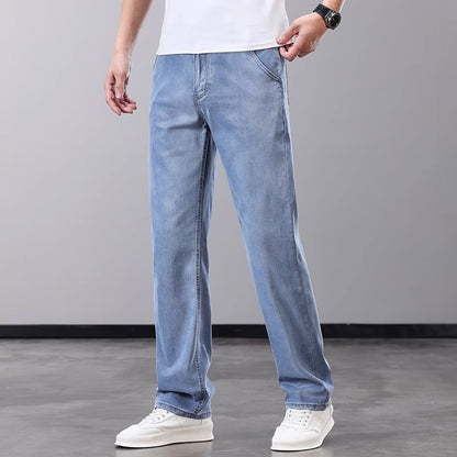 Men's Straight Leg Denim Pants
