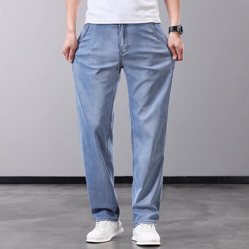Men's Straight Leg Denim Pants