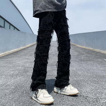 Men's Straight Leg Denim Pants
