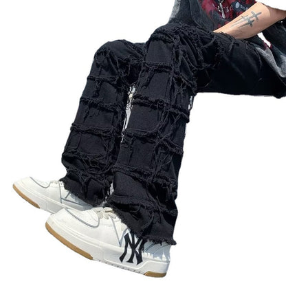 Men's Straight Leg Denim Pants