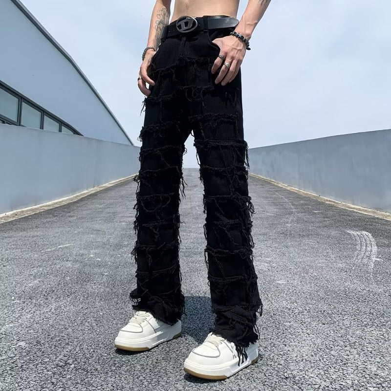Men's Straight Leg Denim Pants