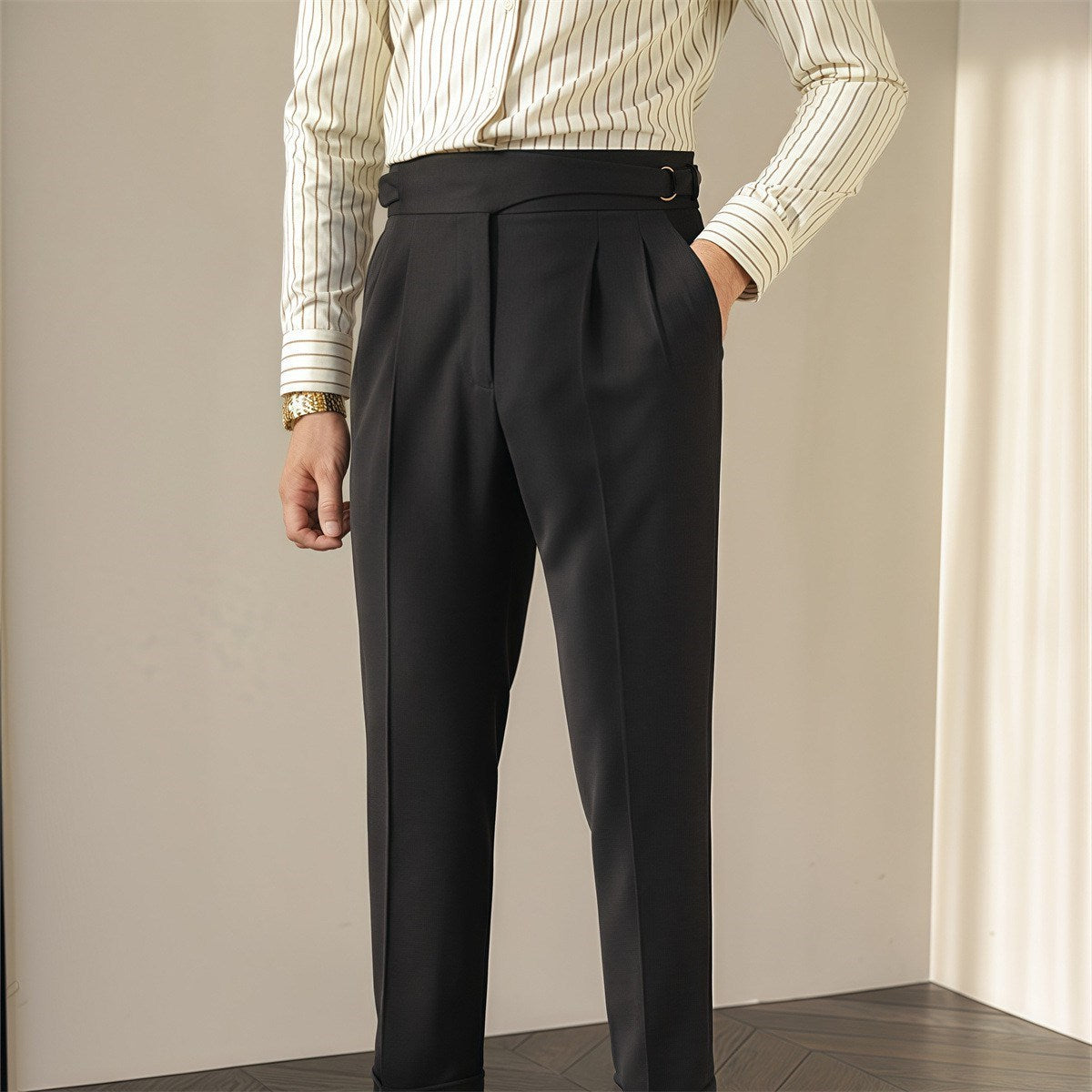 Men's Straight Leg Dress Pants
