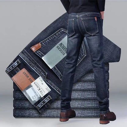 Men's straight-leg jeans