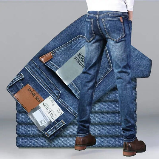 Men's straight-leg jeans