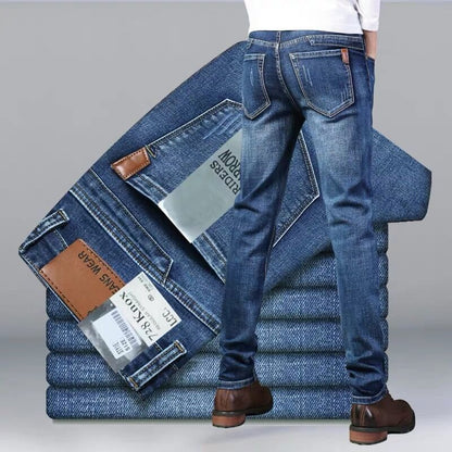 Men's straight-leg jeans