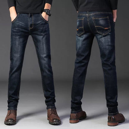 Men's straight-leg jeans