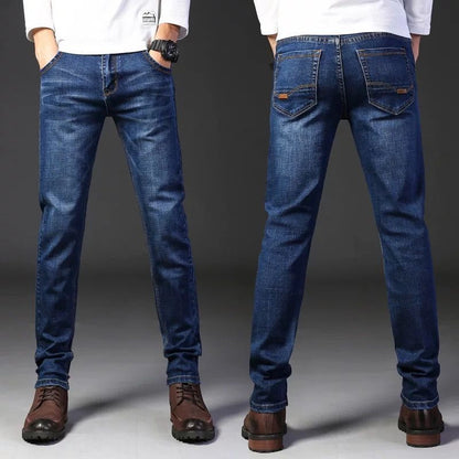 Men's straight-leg jeans