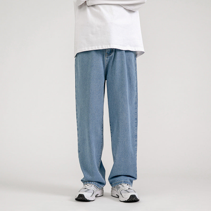 Men's Straight Leg Polyester Pants