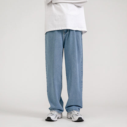 Men's Straight Leg Polyester Pants