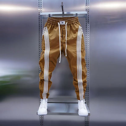 Men's Striped Jogger Casual Pants