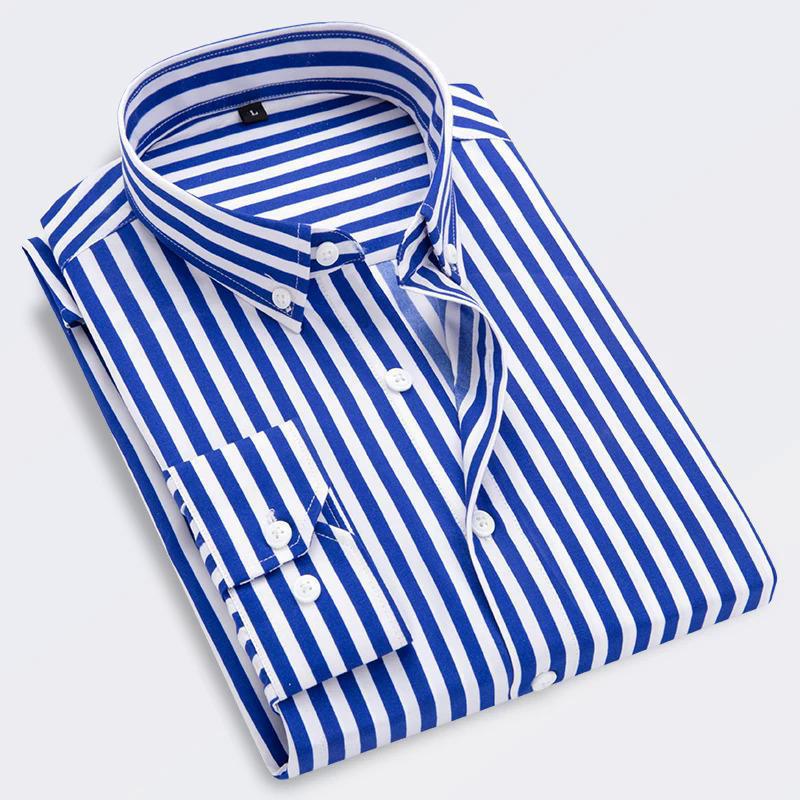 men's striped shirt