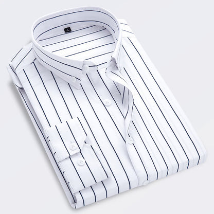 men's striped shirt