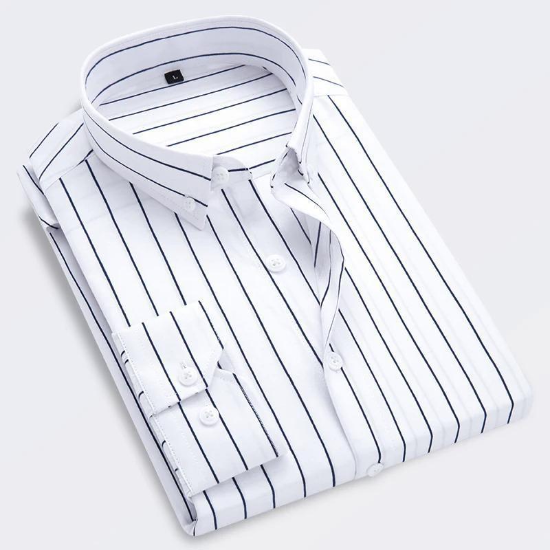 men's striped shirt