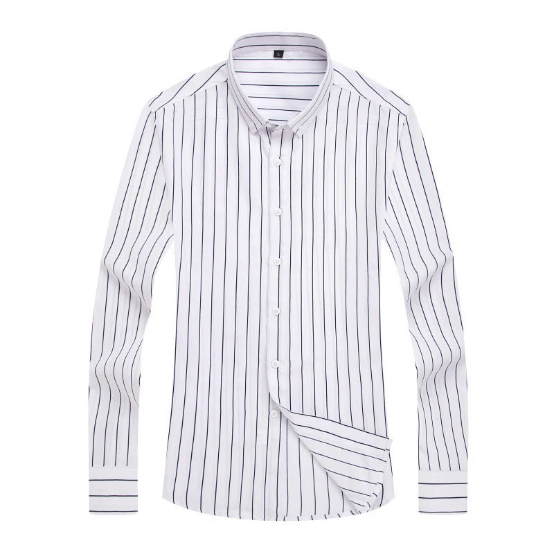 men's striped shirt