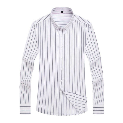 men's striped shirt