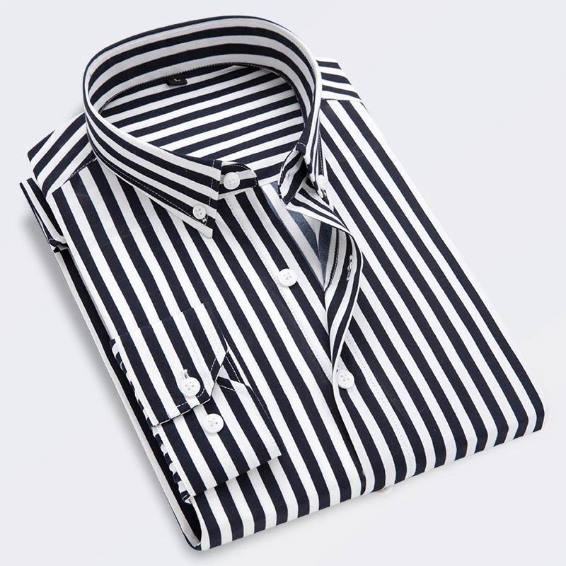 men's striped shirt