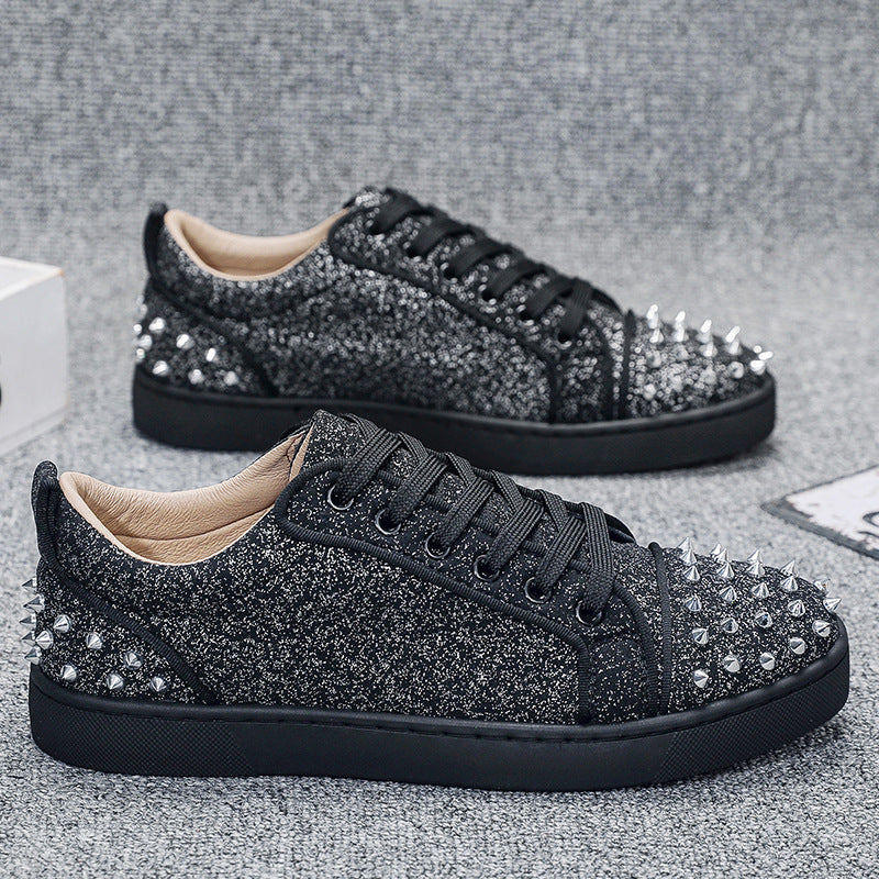 Men's Studded Casual Sneakers