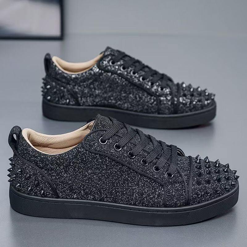 Men's Studded Casual Sneakers