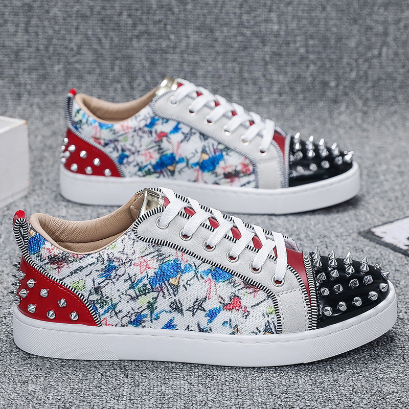 Men's Studded Casual Sneakers