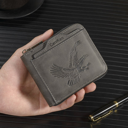Men's stylish short wallet