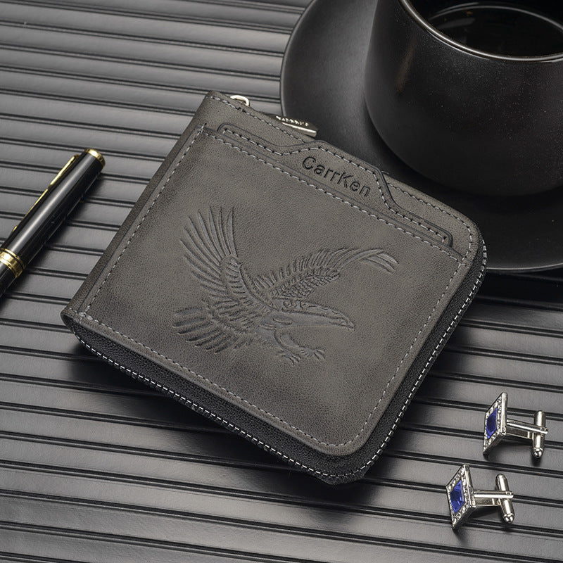 Men's stylish short wallet