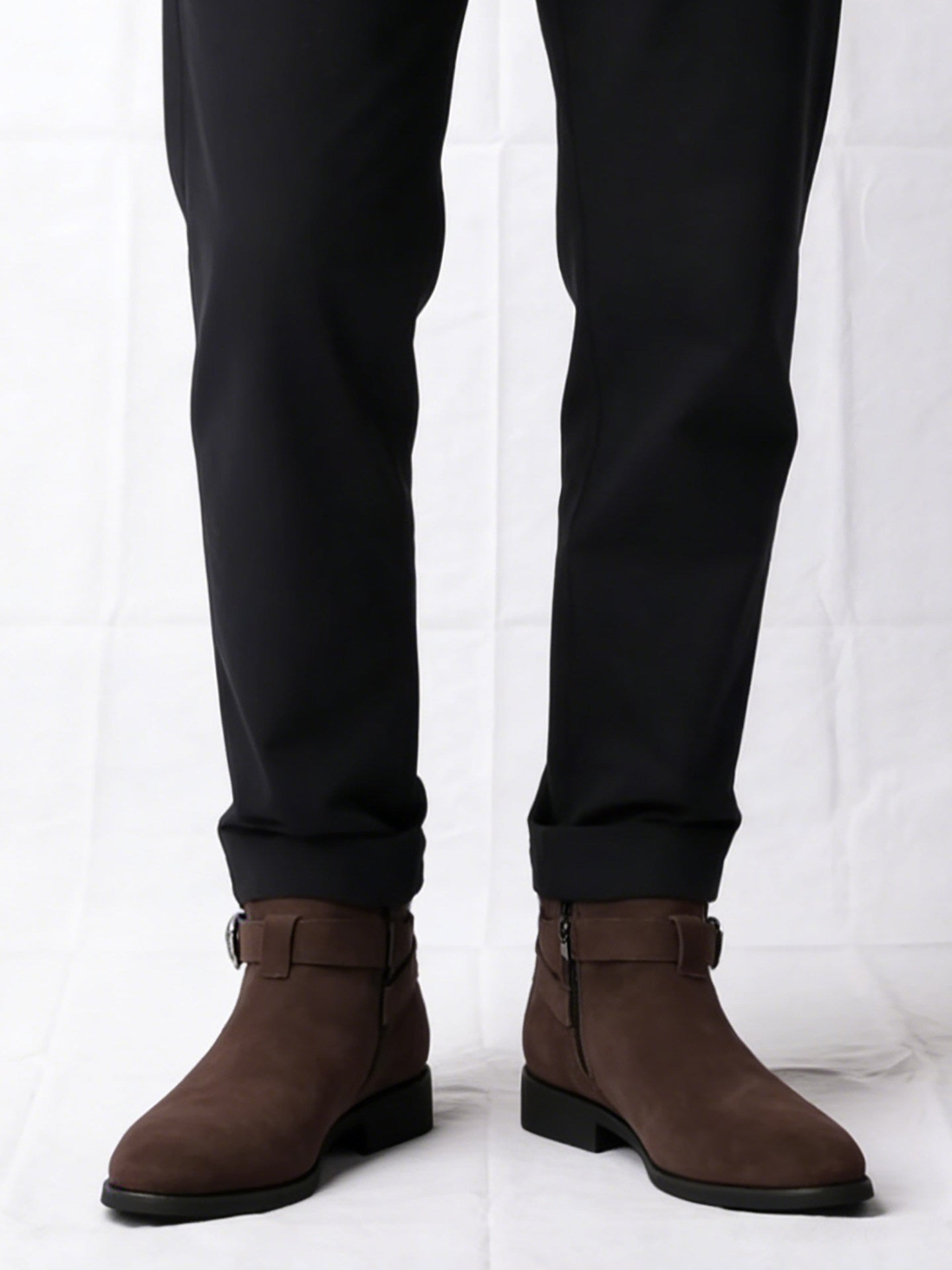 Men's suede Chelsea boots