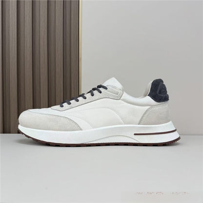 Men's Suede Lace-Up Casual Shoes