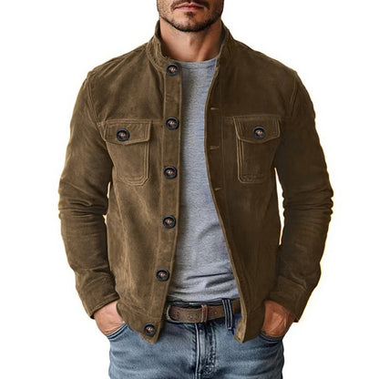 Men's Suede-Look Jacket