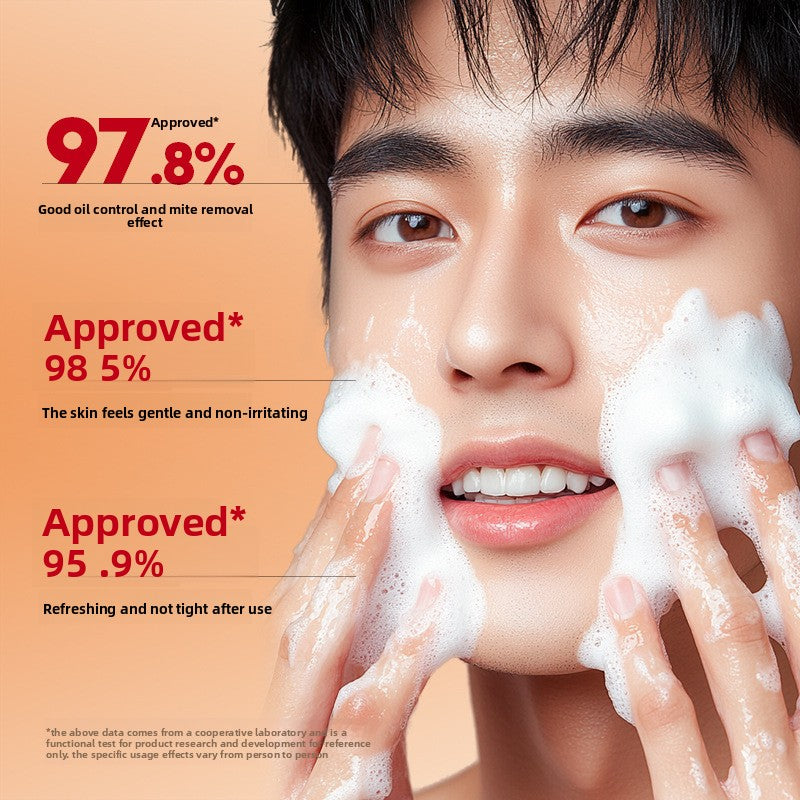 Men's sulfur Facial Cleanser