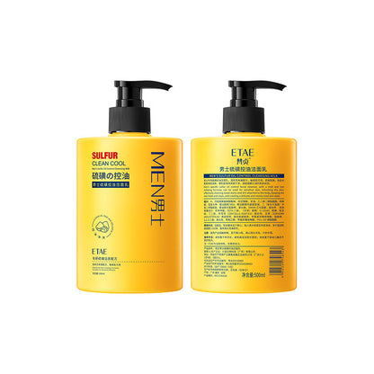 Men's sulfur Facial Cleanser