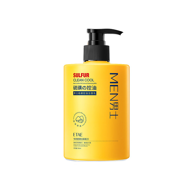 Men's sulfur Facial Cleanser