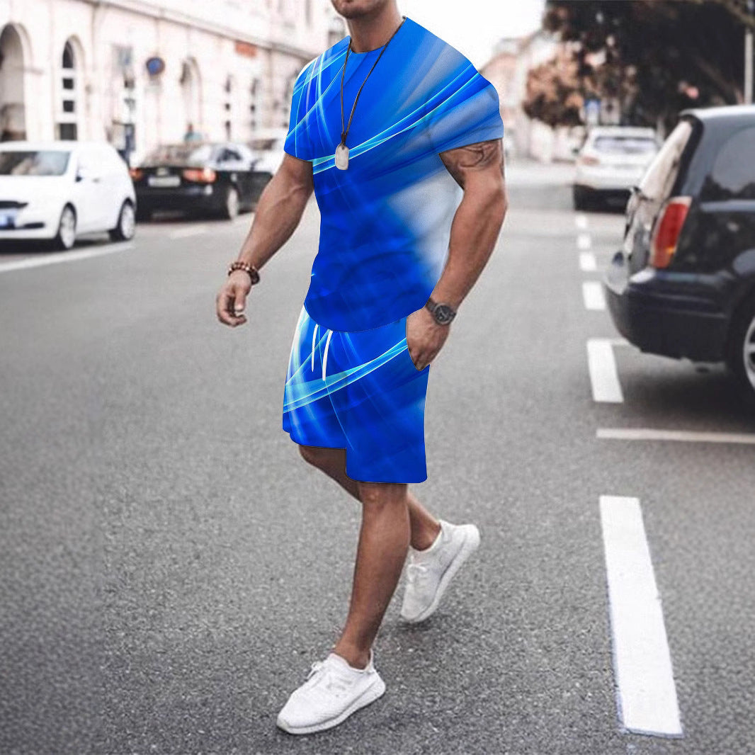 Men's summer beach pants set