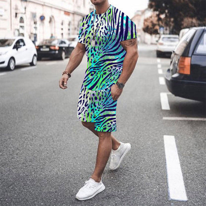 Men's summer beach pants set