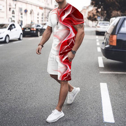 Men's summer beach pants set