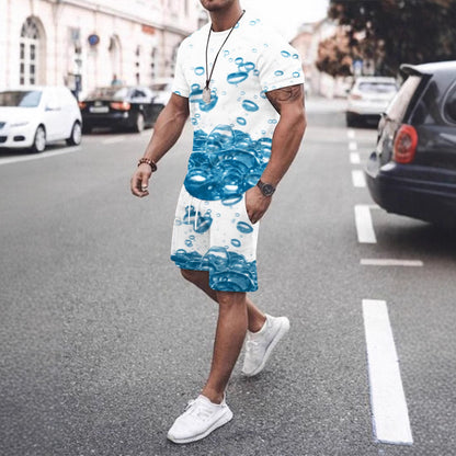 Men's summer beach pants set