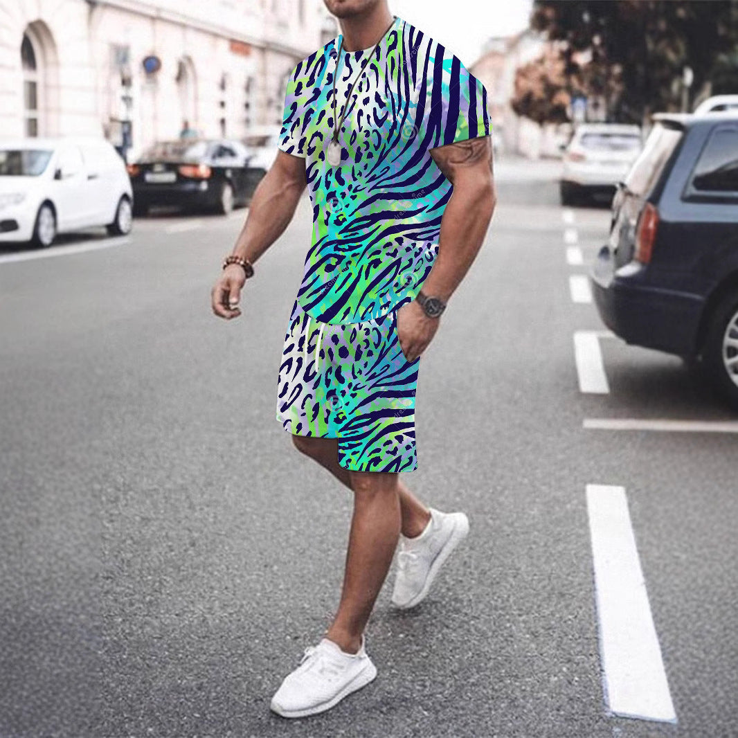 Men's summer beach pants set