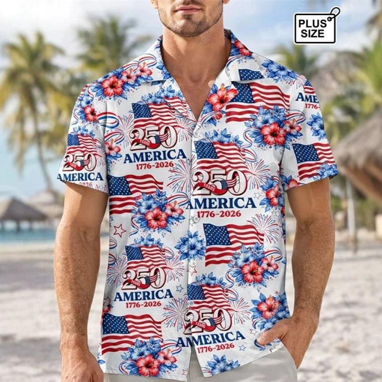 Men's Summer Fashionable Retro Shirt
