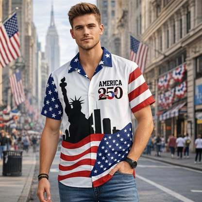Men's Summer Fashionable Retro Shirt