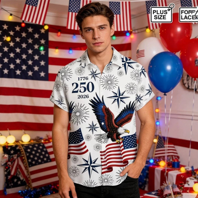 Men's Summer Fashionable Retro Shirt