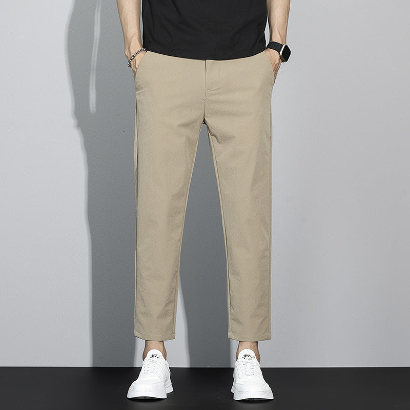Men's Summer Ice Silk Casual Pants